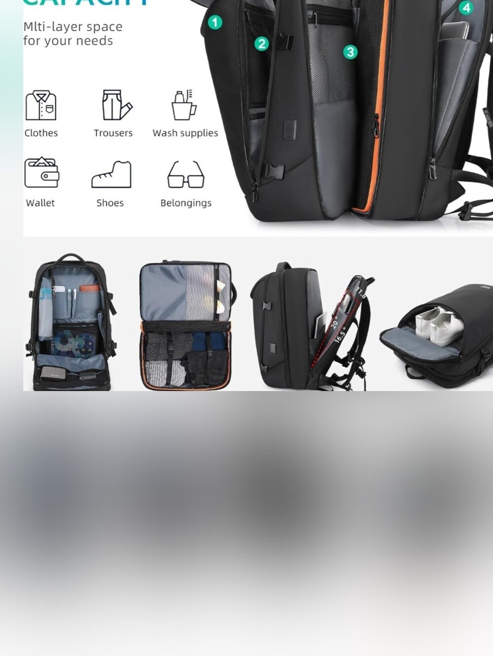 Tangcorle 35L Travel Backpack